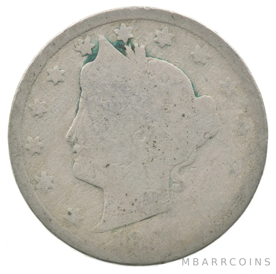 1886 Liberty Head V Nickel a5962