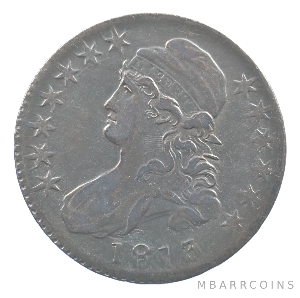 1813 Capped Bust Half Dollar O-109 R3+ *5058