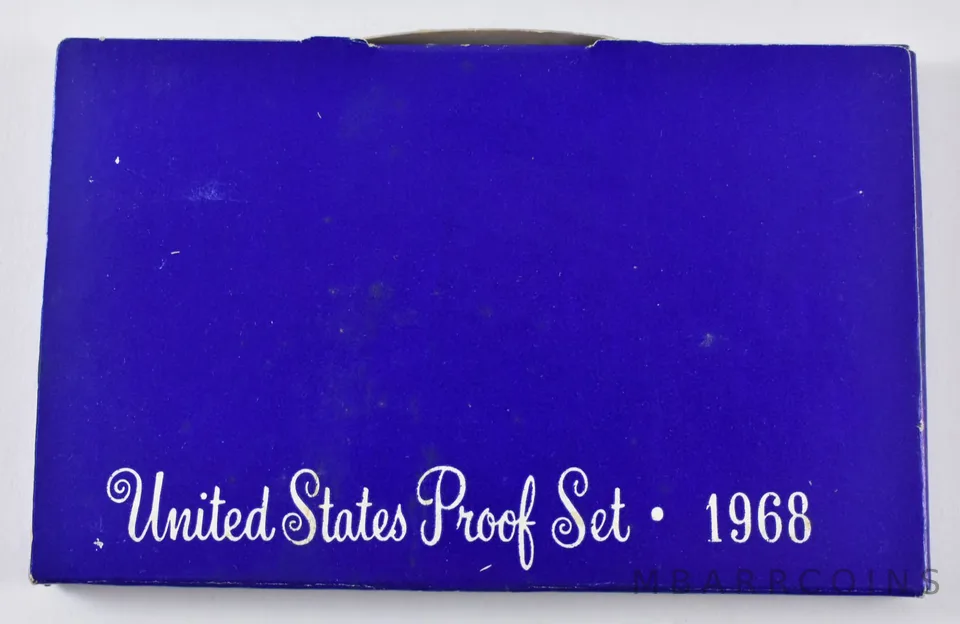 OGP 1968 US Proof Set - (1 box) - NO COINS