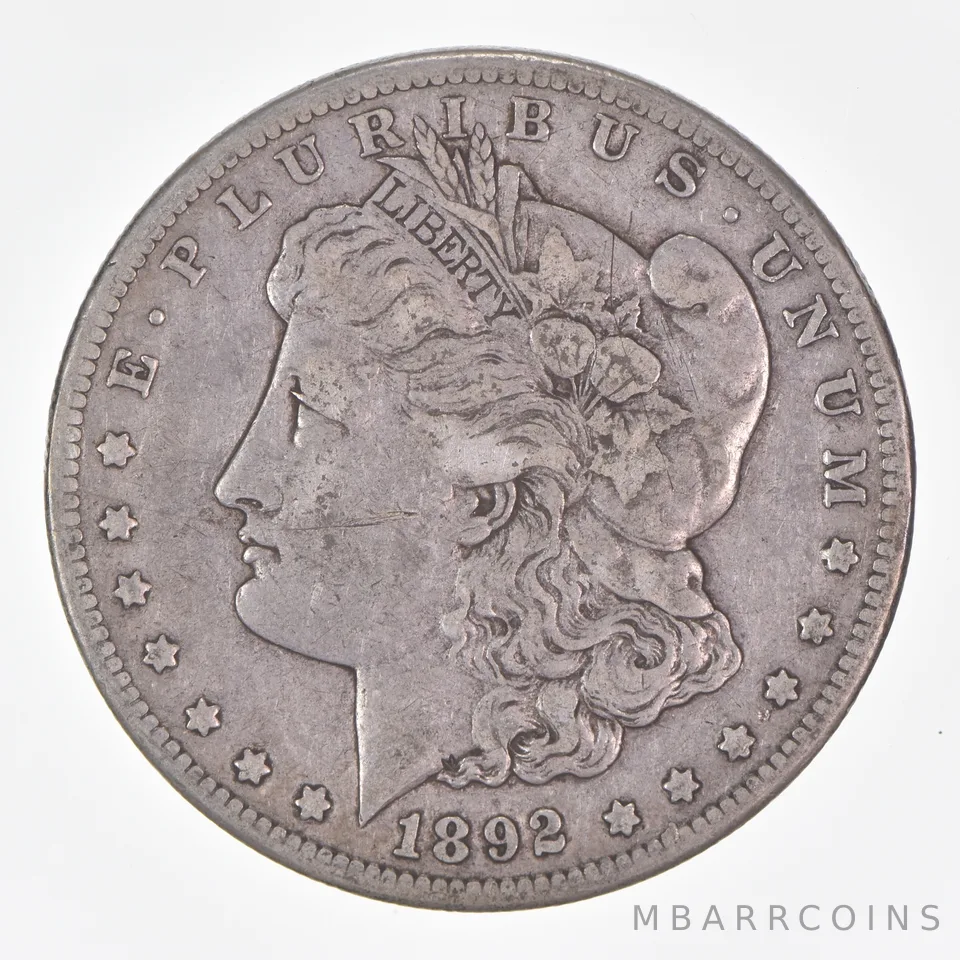 1892-CC Morgan Silver Dollar *1812
