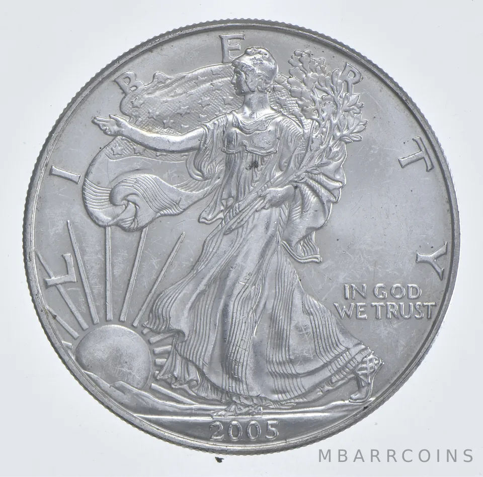 Better Date 2005 American Silver Eagle 1 Troy Oz .999 Fine Silver *552