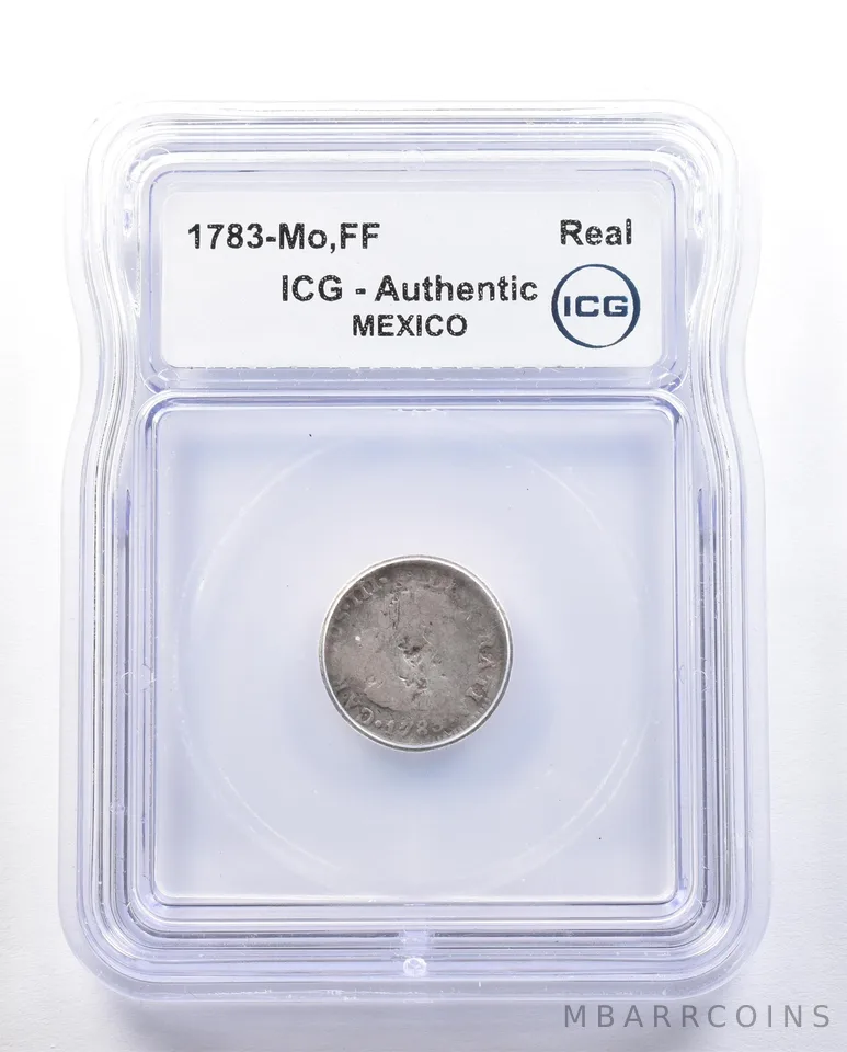 1783 Mo FF Mexico Real Authentic ICG *3925