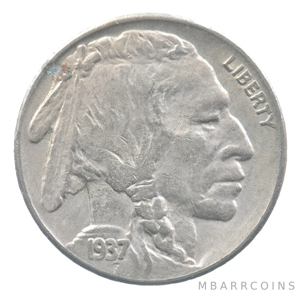 1937-S Indian Head Buffalo Nickel *0347