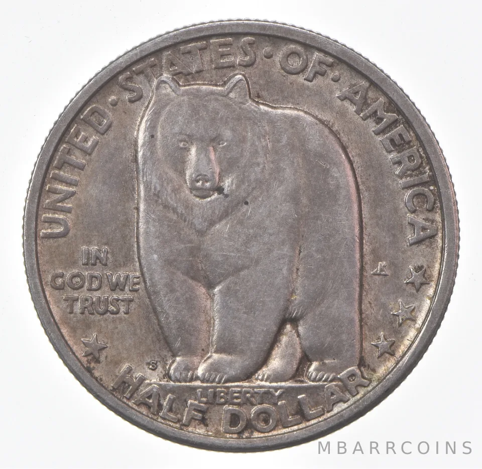 1936 Bay Bridge Commemorative Silver Half Dollar *0555