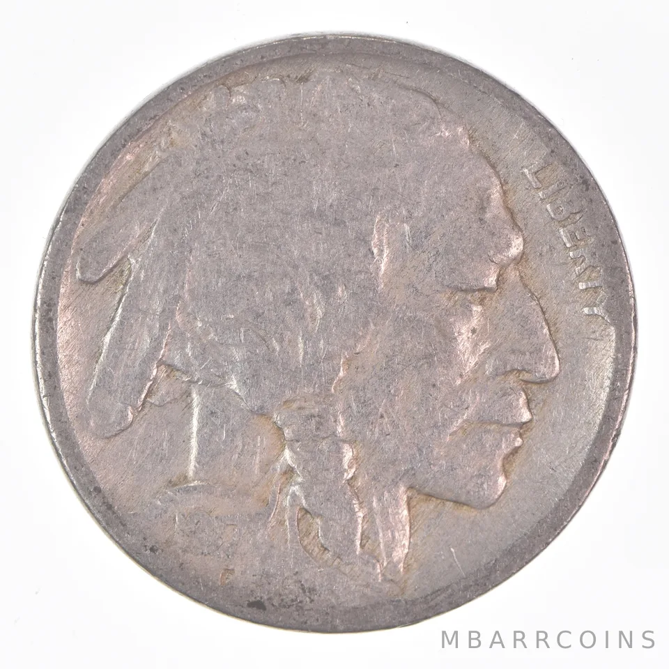 1917 (P) Indian Head Buffalo Nickel Average Circ