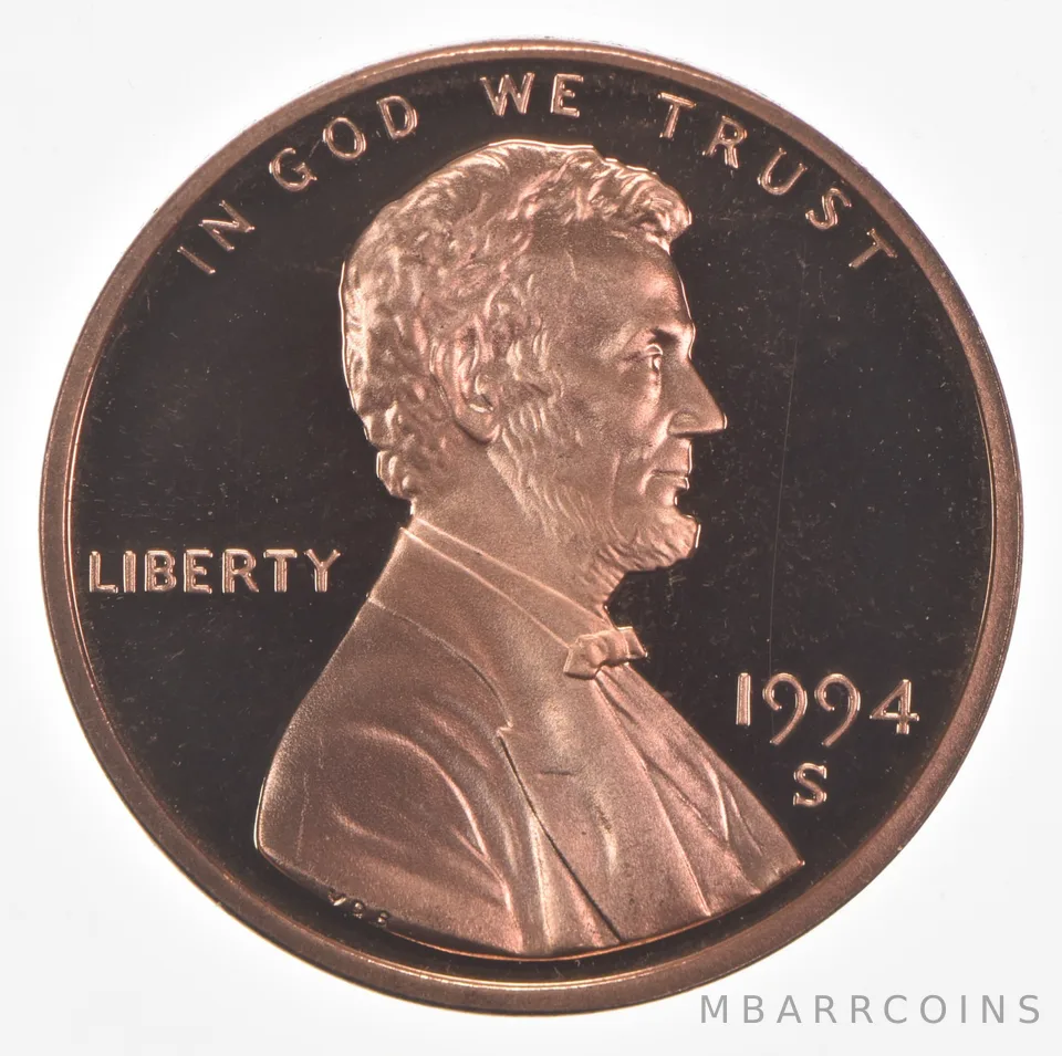 1994-S Lincoln Memorial Cent Proof