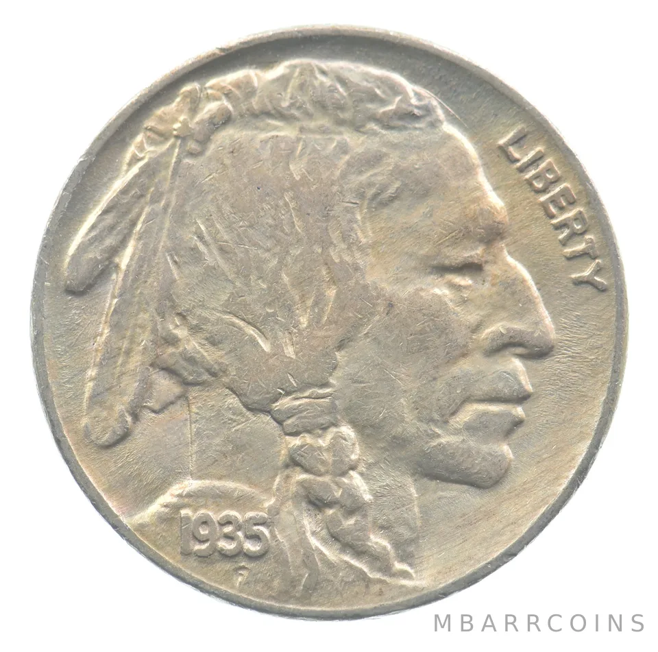 1935 Indian Head Buffalo Nickel *0349