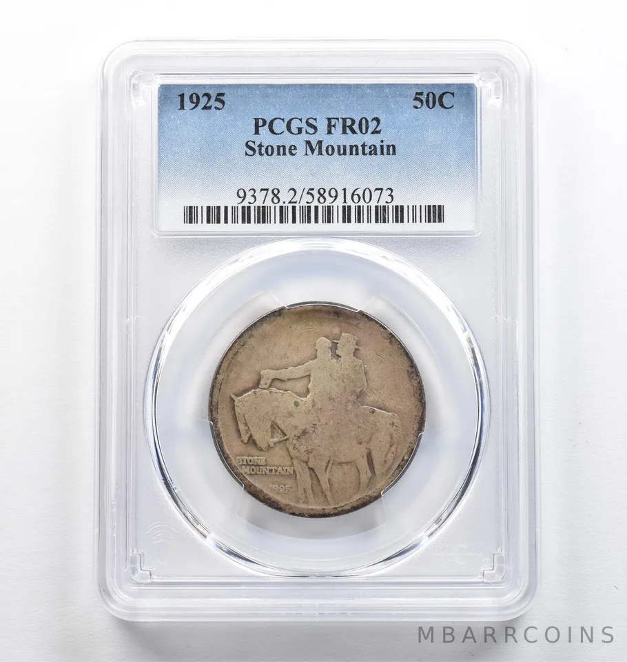 1925 Stone Mountain Commemorative Half Dollar FR02 PCGS Lowball *9451