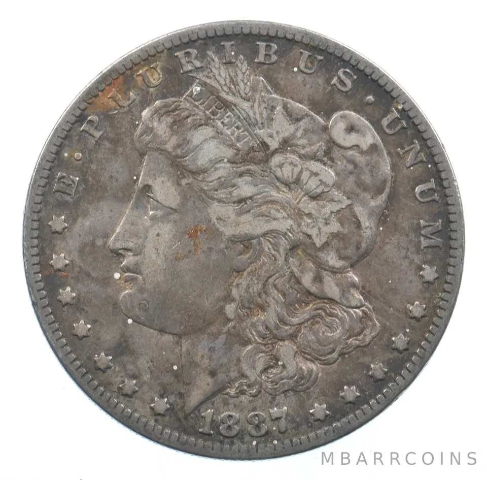 Early - 1887-O Morgan Silver Dollar - 90% US Coin *772