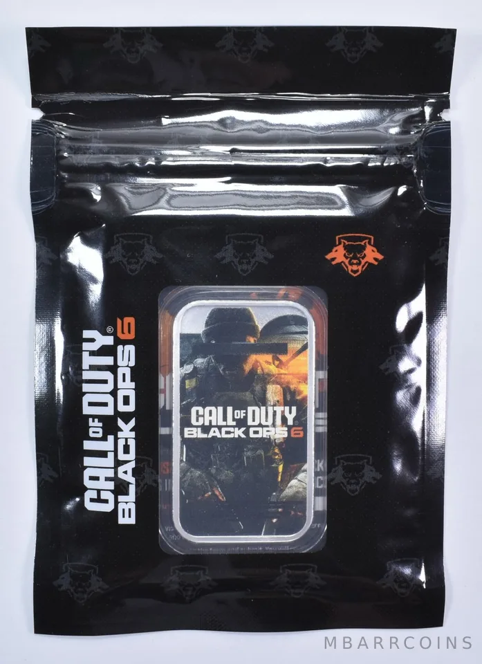 1 Oz Silver Bar Call Of Duty Black Ops 6