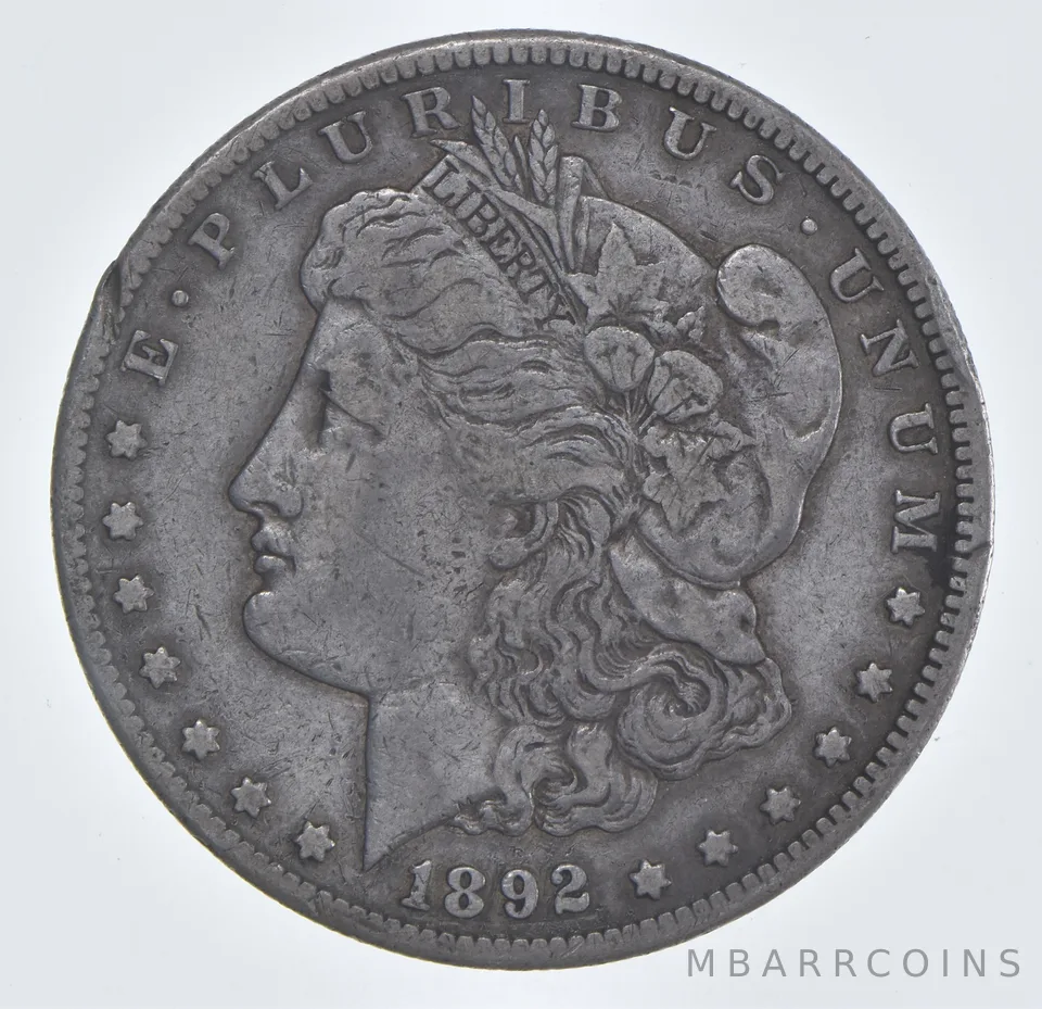 1892-CC Morgan Silver Dollar *1061