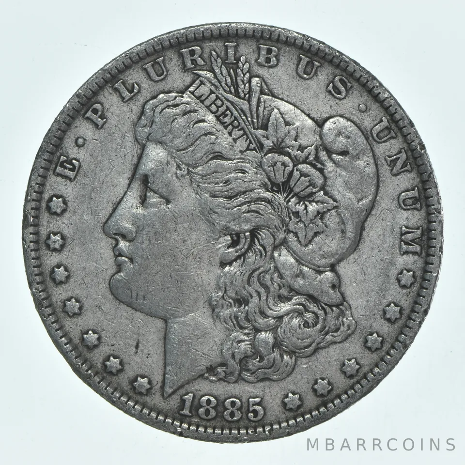 VF 1885-O Morgan Silver Dollar (1 coin)