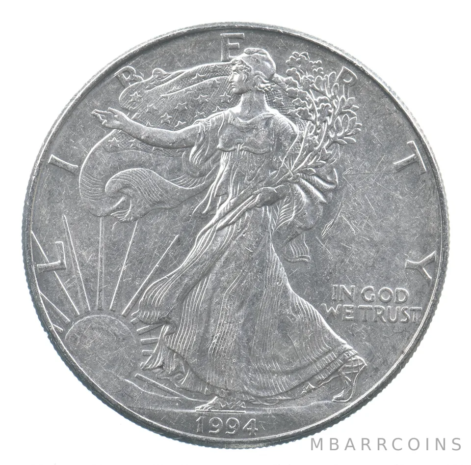 Better Date 1994 American Silver Eagle 1 Troy Oz .999 Fine Silver *814
