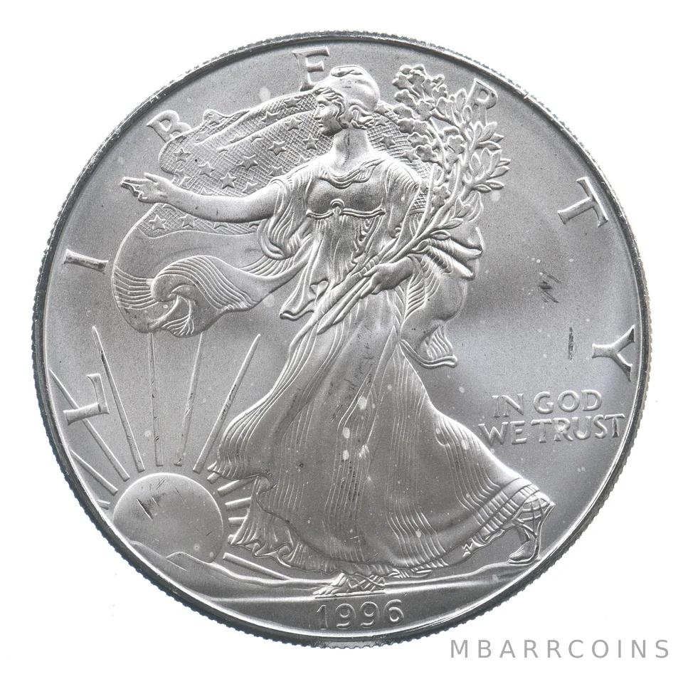 Better Date 1996 American Silver Eagle 1 Troy Oz .999 Fine Silver *671
