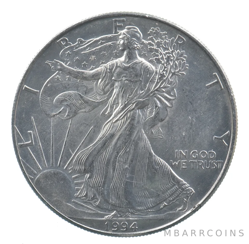 Better Date 1994 American Silver Eagle 1 Troy Oz .999 Fine Silver *653