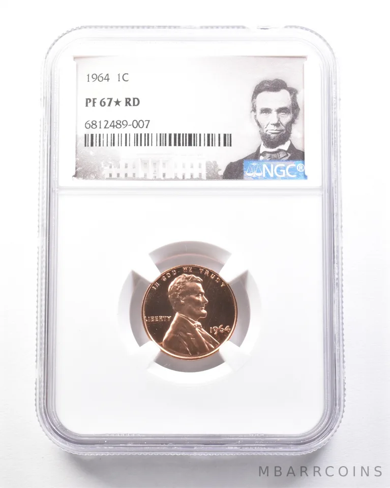1964 Lincoln Memorial Cent PF67* STAR RD NGC *7803