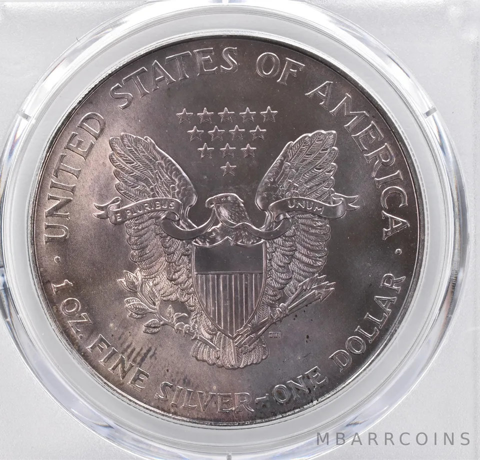 1994 American Silver Eagle MS68 PCGS Beautiful Tone *1180