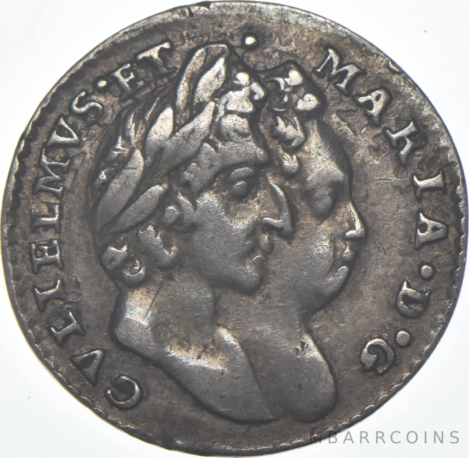 1691 United Kingdom 2 Pence *7785