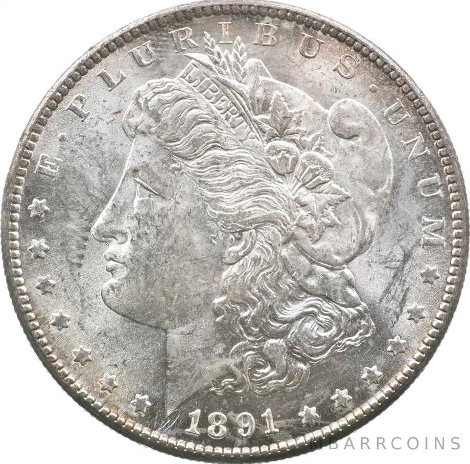 1891-S Morgan Silver Dollar *2852