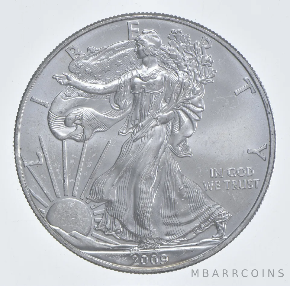 Better Date 2009 American Silver Eagle 1 Troy Oz .999 Fine Silver *605