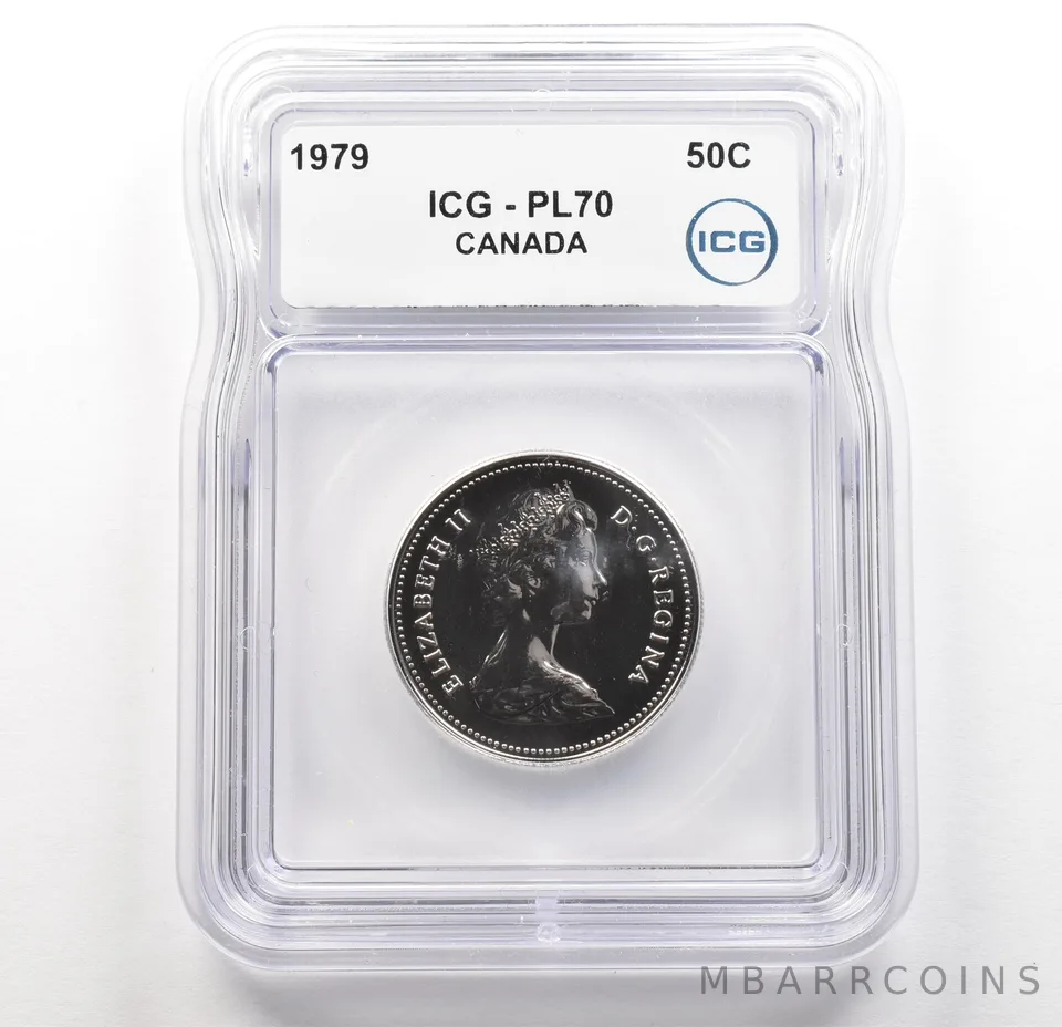 1979 Canada 50 Cents PL70 ICG *6207