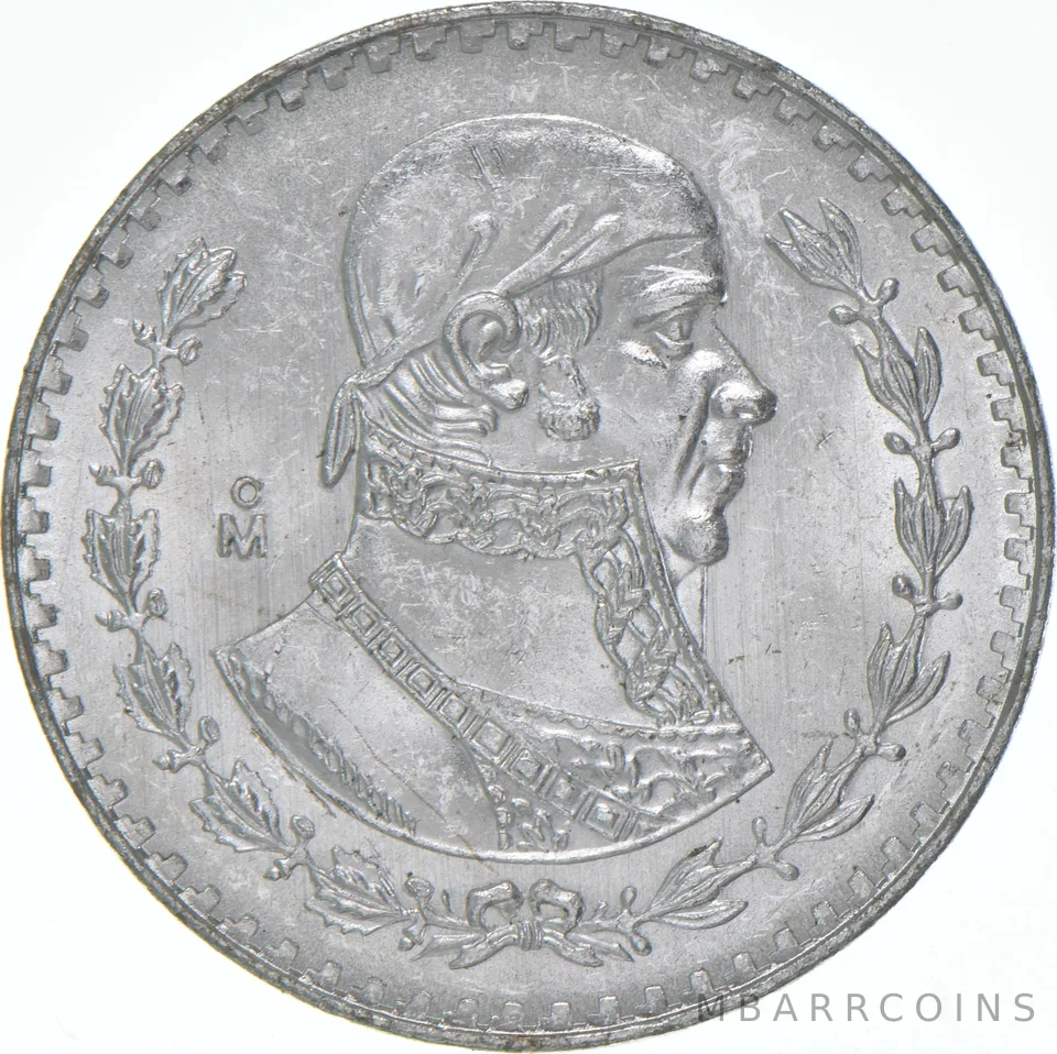 1964 Mo Mexico 1 Peso BU