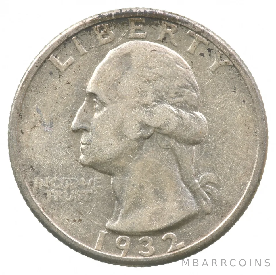 1932-D Washington Quarter a6198