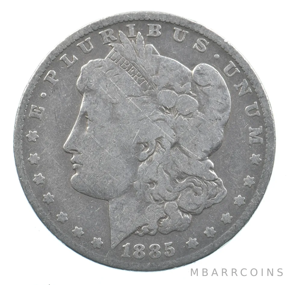Early - 1885-O Morgan Silver Dollar - 90% US Coin *557