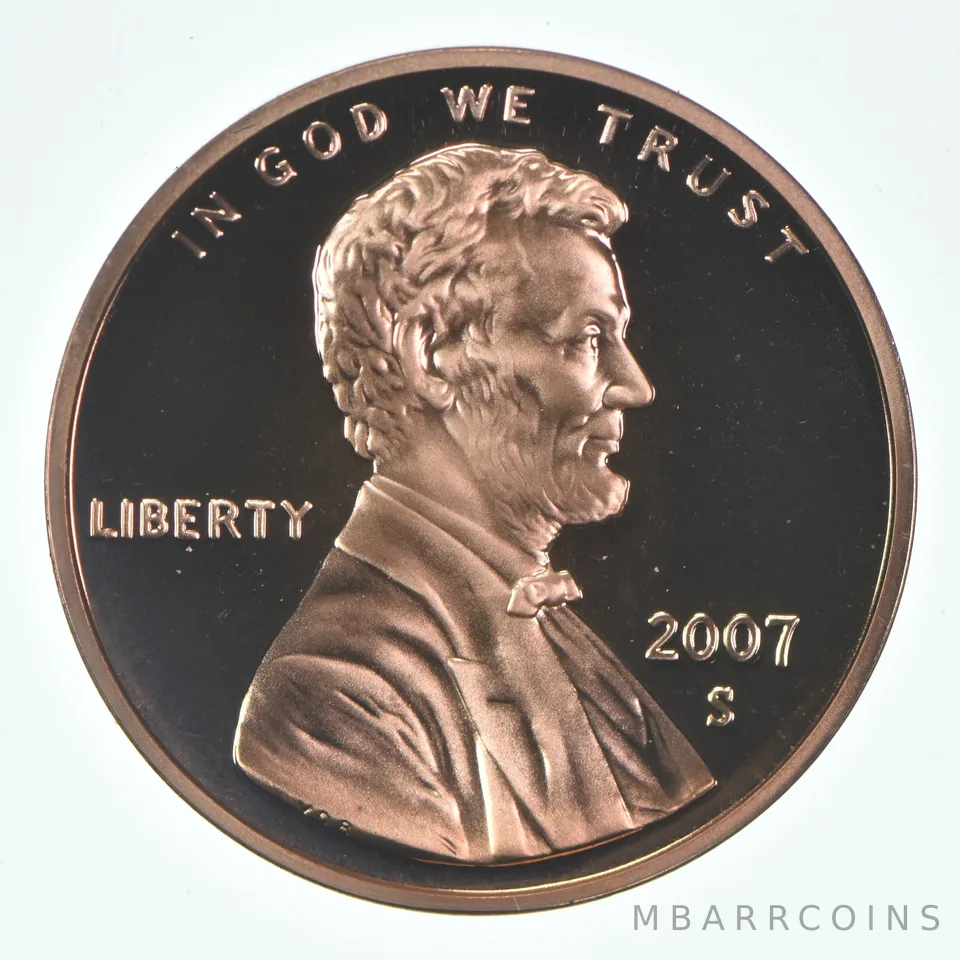 2007-S Lincoln Memorial Cent Proof