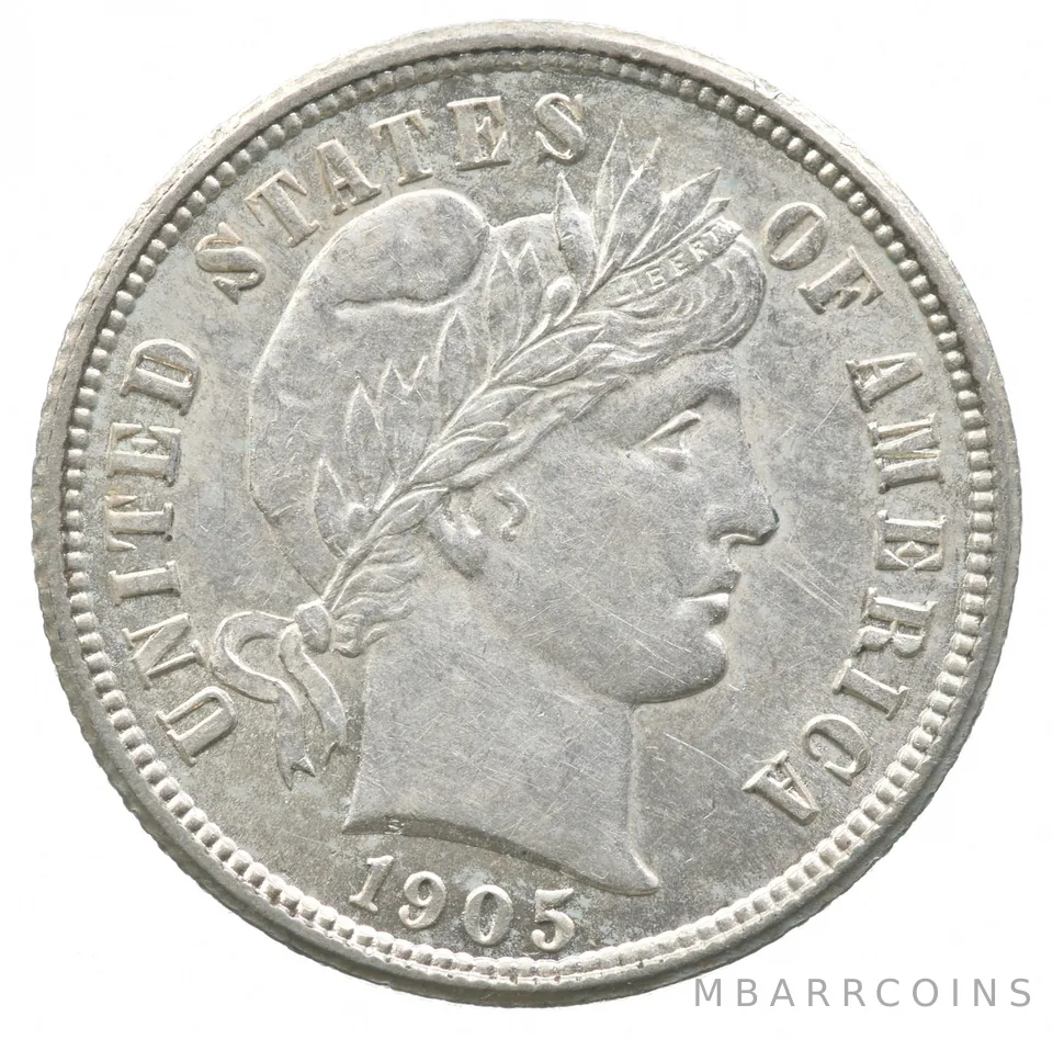 1905-S Barber Dime *8227