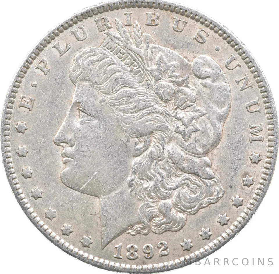 1892 Morgan Silver Dollar *5184