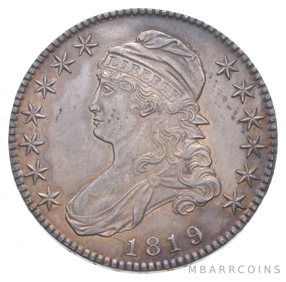 1819 Capped Bust Half Dollar *9748