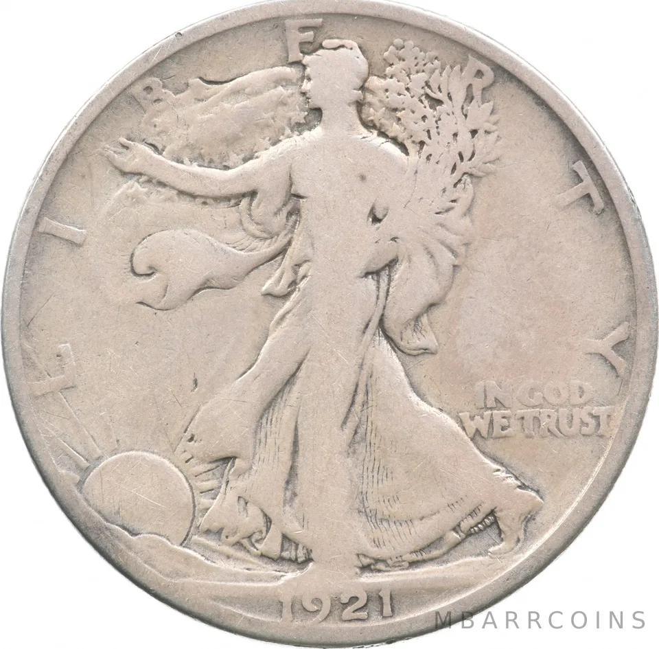 1921-D Walking Liberty Half Dollar *3714