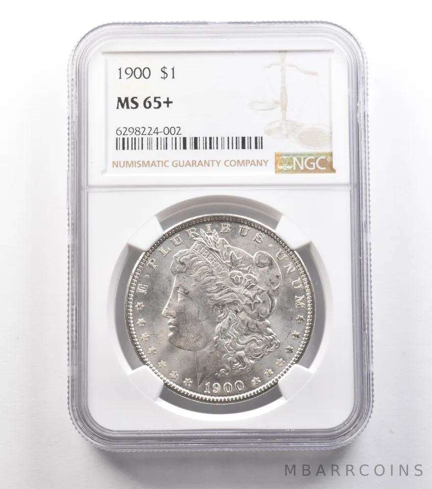 1900 Morgan Silver Dollar MS65+ NGC a0921