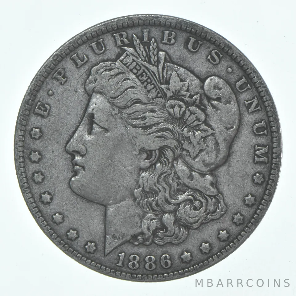 XF 1886-O Morgan Silver Dollar (1 coin)