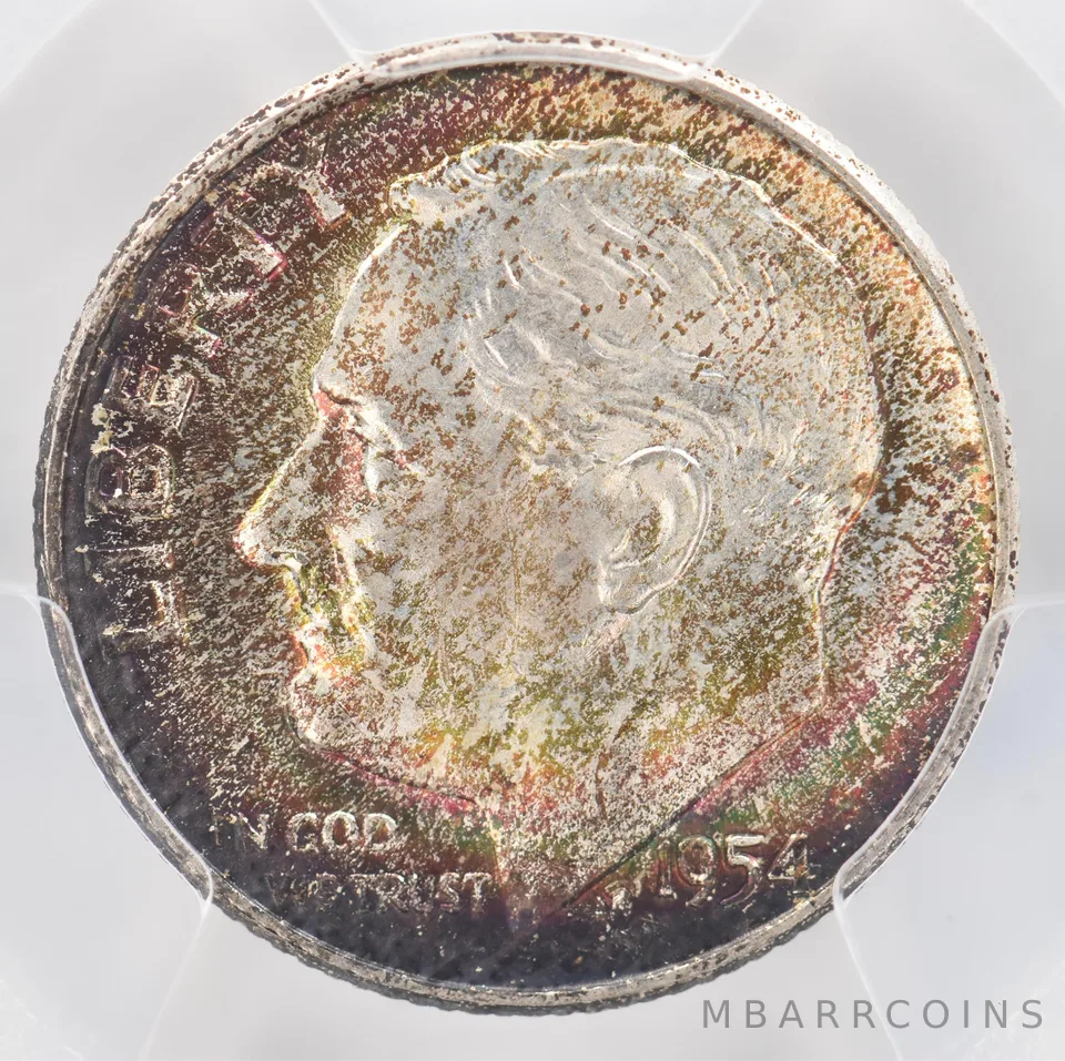 1954-D Roosevelt Dime MS66 PCGS Beautiful Tone *0939