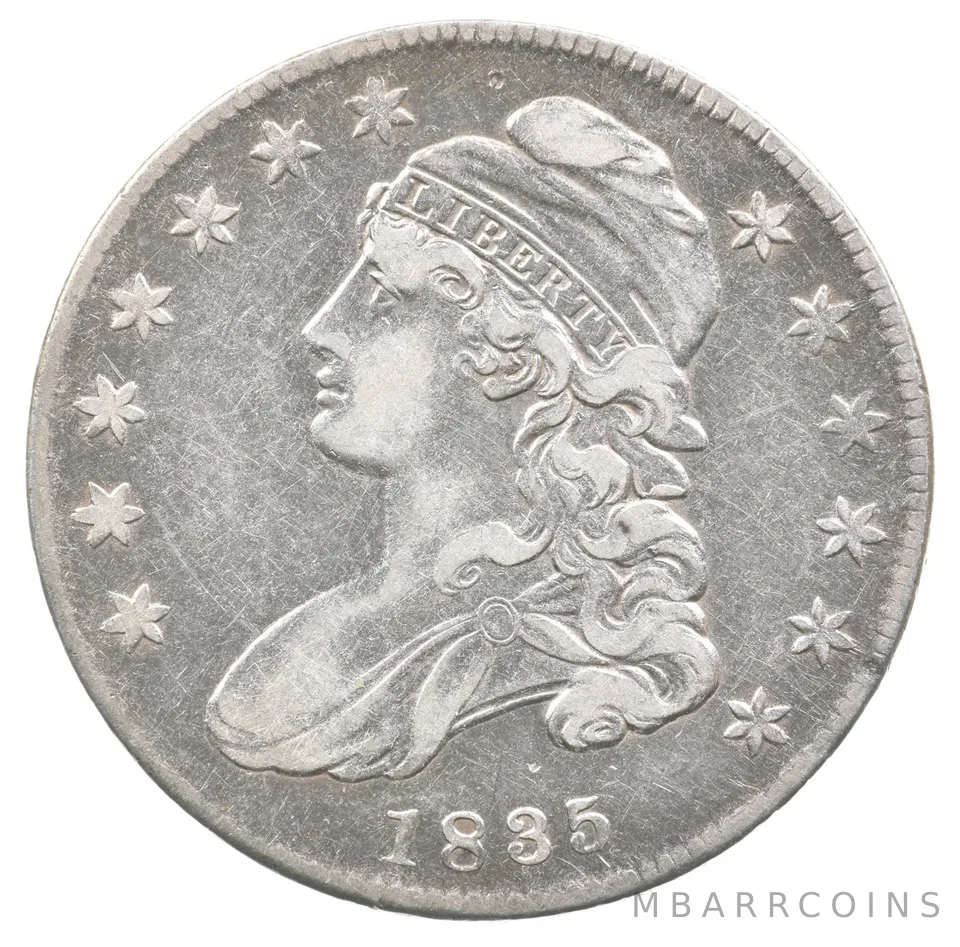 1835 Capped Bust Half Dollar *5978
