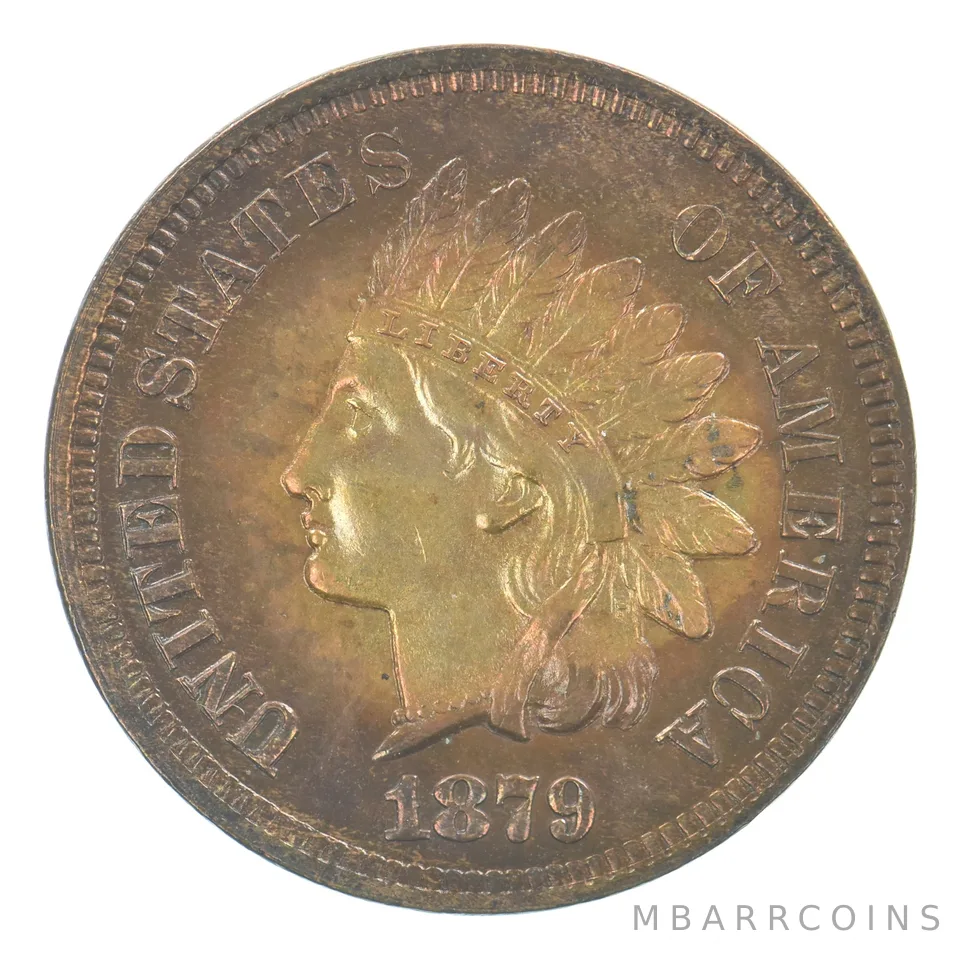 1879 Indian Head Cent Beautiful Tone *4195