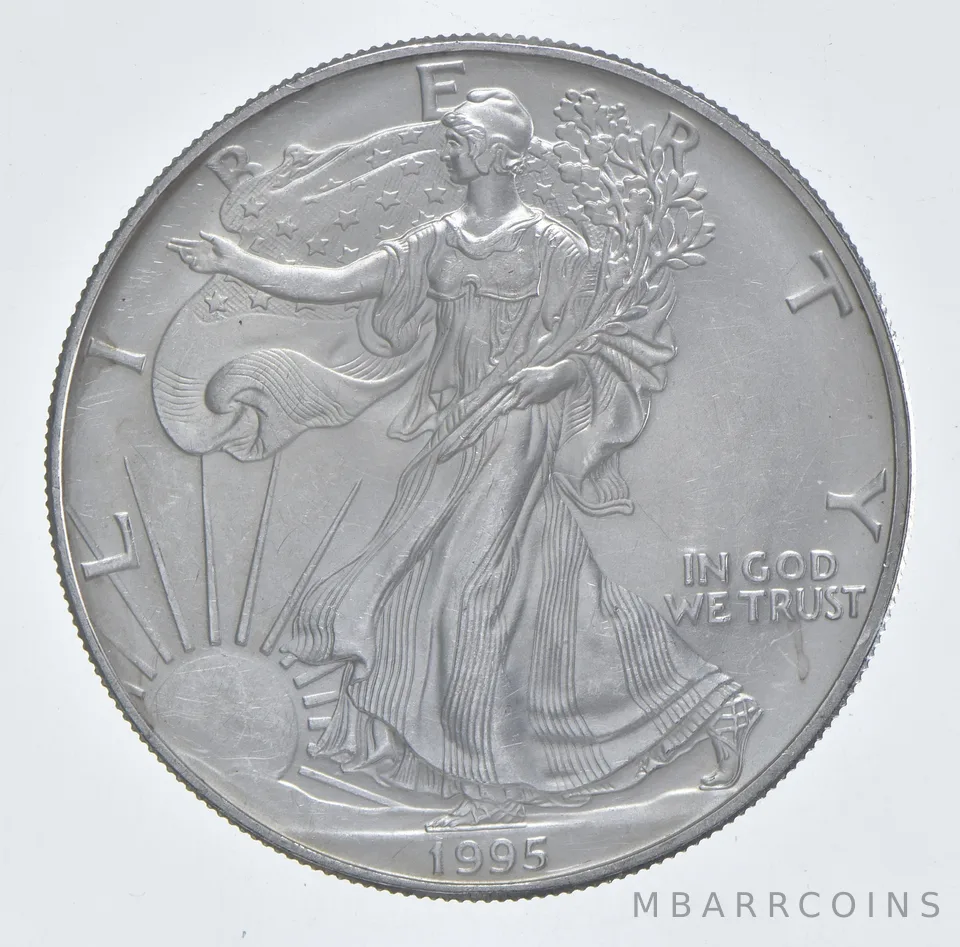Better Date 1995 American Silver Eagle 1 Troy Oz .999 Fine Silver *115