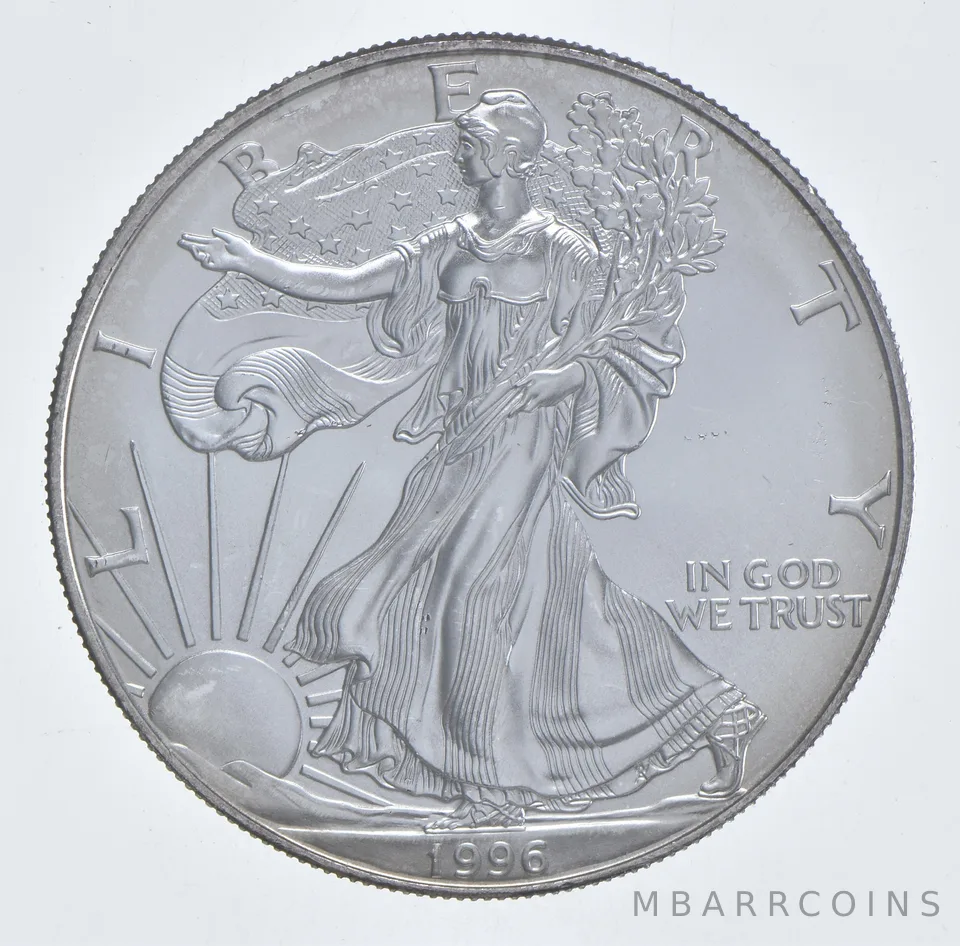 Better Date 1996 American Silver Eagle 1 Troy Oz .999 Fine Silver *609