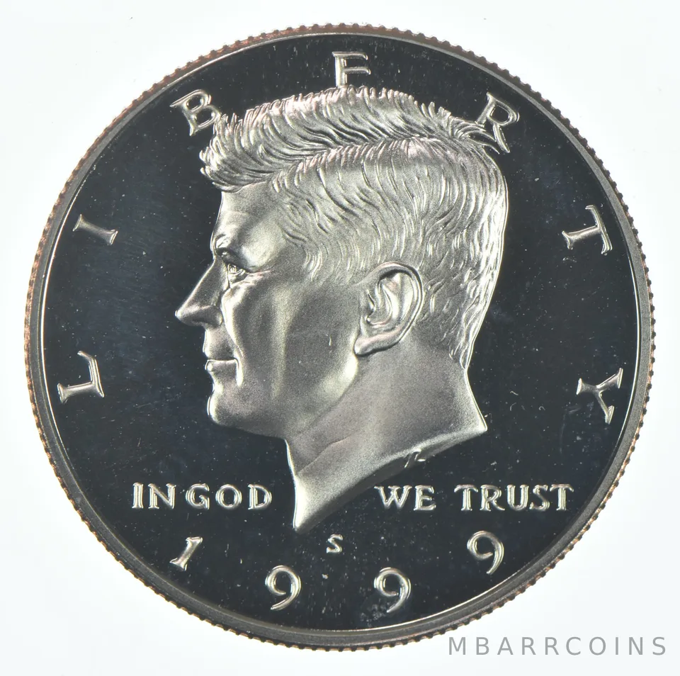 1999-S Kennedy Half Dollar CLAD Proof
