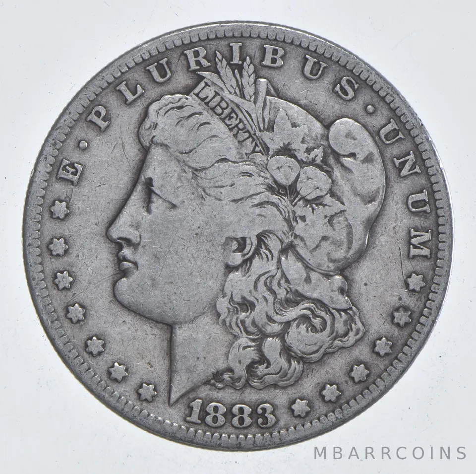 Early - 1883-S Morgan Silver Dollar - 90% US Coin *882