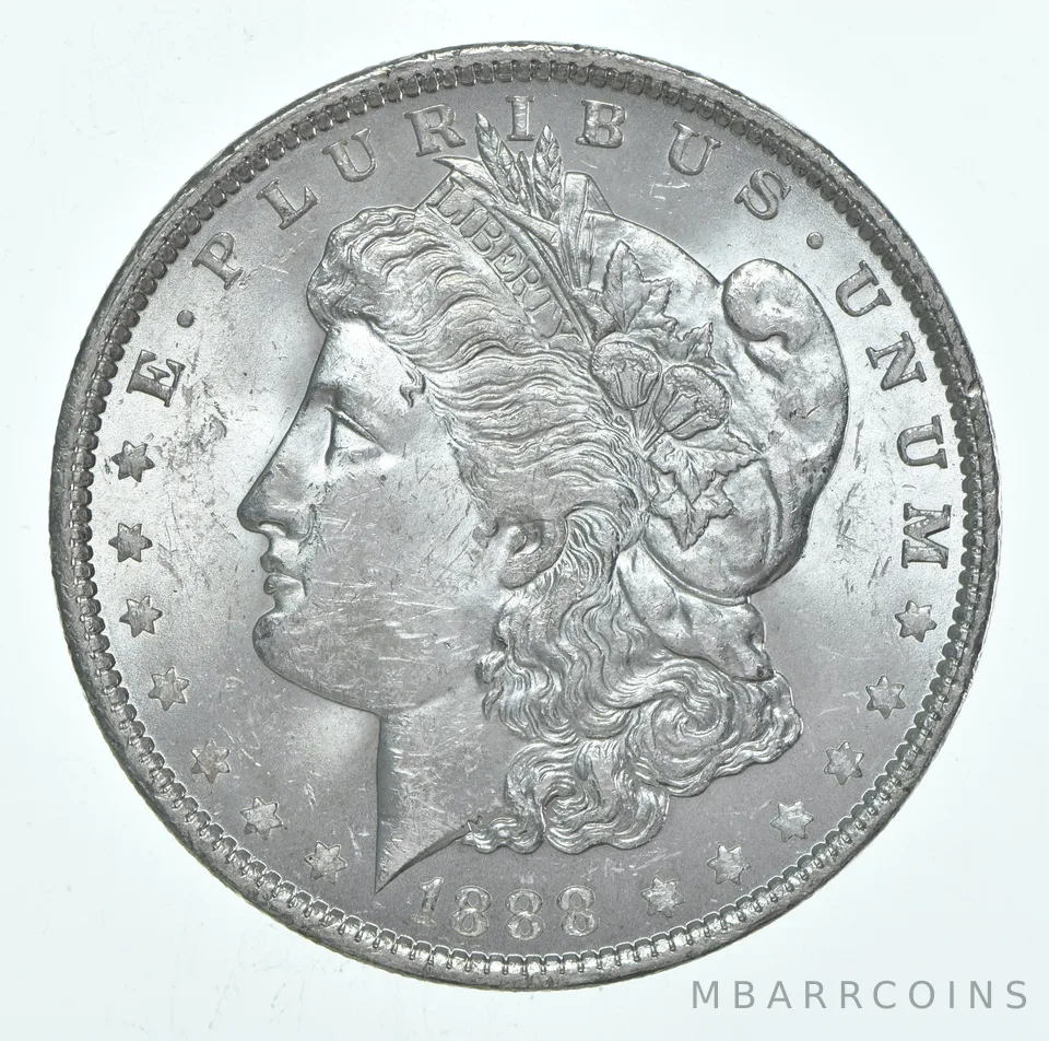 BU/Unc 1888 (P) Morgan Silver Dollar (1 coin)