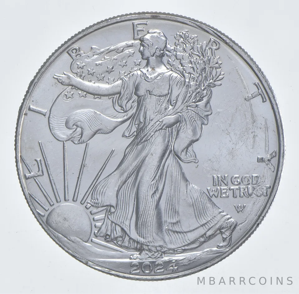Better Date 2024 American Silver Eagle 1 Troy Oz .999 Fine Silver *421