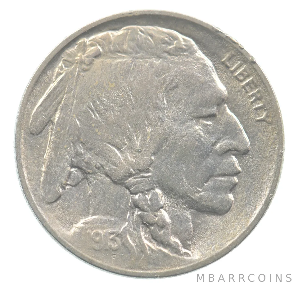 1913 Indian Head Buffalo Nickel Type 1 *0018