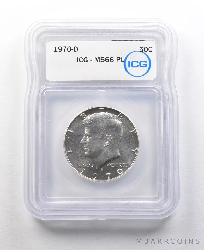1970-D Kennedy Half Dollar MS66 PL ICG *8915