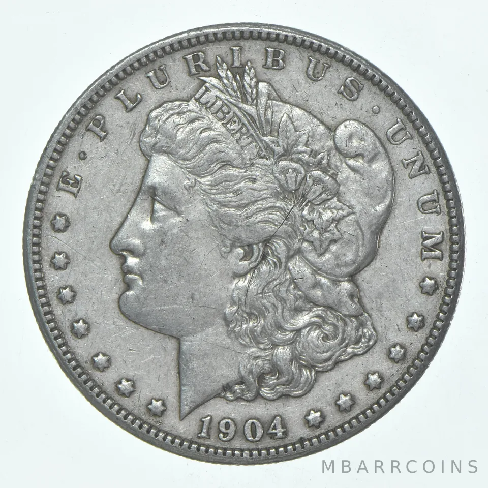 XF 1904-O Morgan Silver Dollar (1 coin)