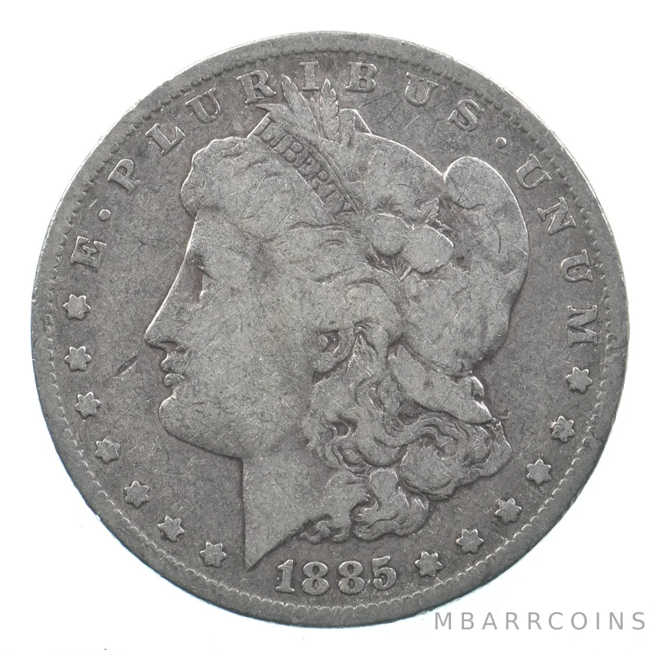 Early - 1885-O Morgan Silver Dollar - 90% US Coin *626