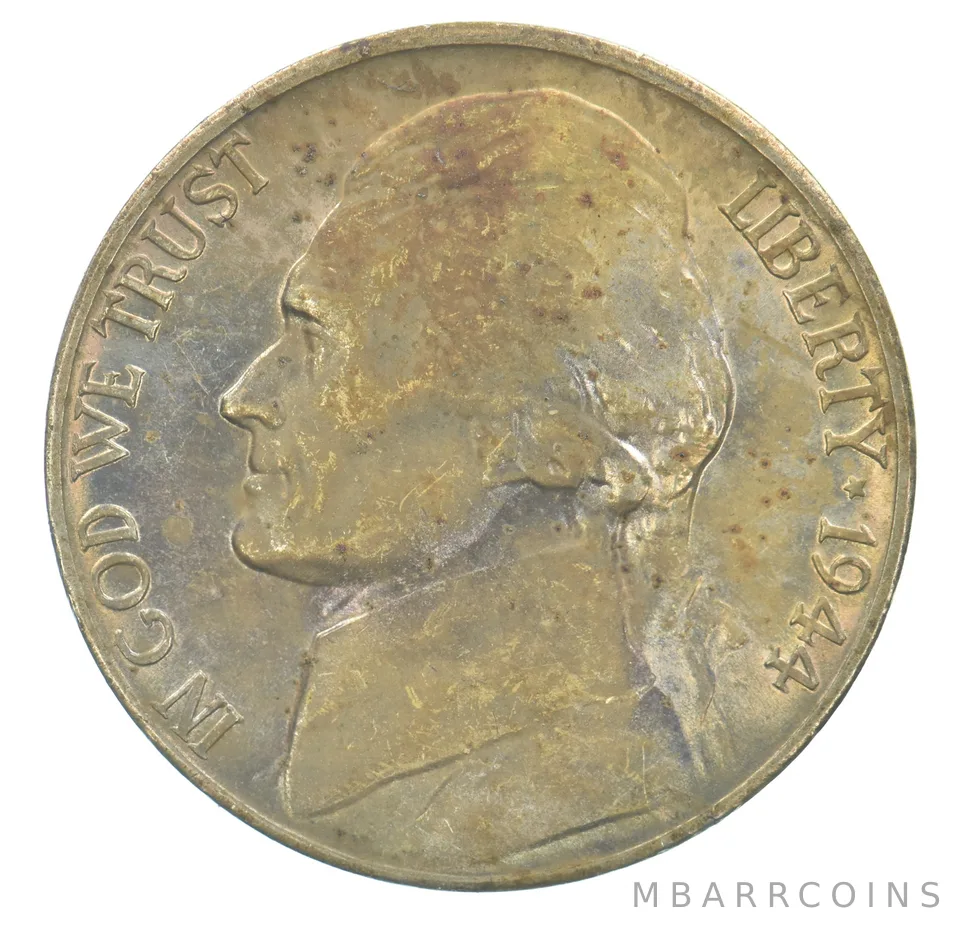1944-D Jefferson Nickel Beautiful Tone *4151