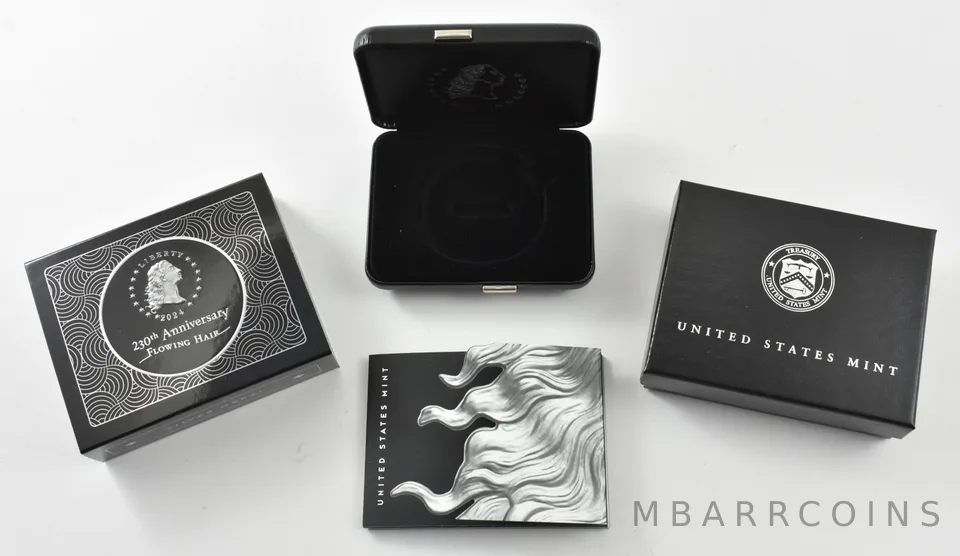 OGP 2024 Flowing Hair Silver Medal 230th Anniversary  - NO Medal - NO COIN